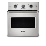 Viking - 27''W. Electric Single Thermal Convection Oven-Stainless - Stainless Steel