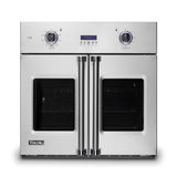 Viking - 30''W. French-Door Single Built-In Electric Thermal Convection Oven-Stainless - Stainless Steel