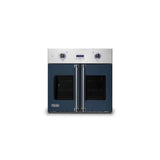 Viking - 30''W. French-Door Single Built-In Electric Thermal Convection Oven-Slate Blue - Slate Blue