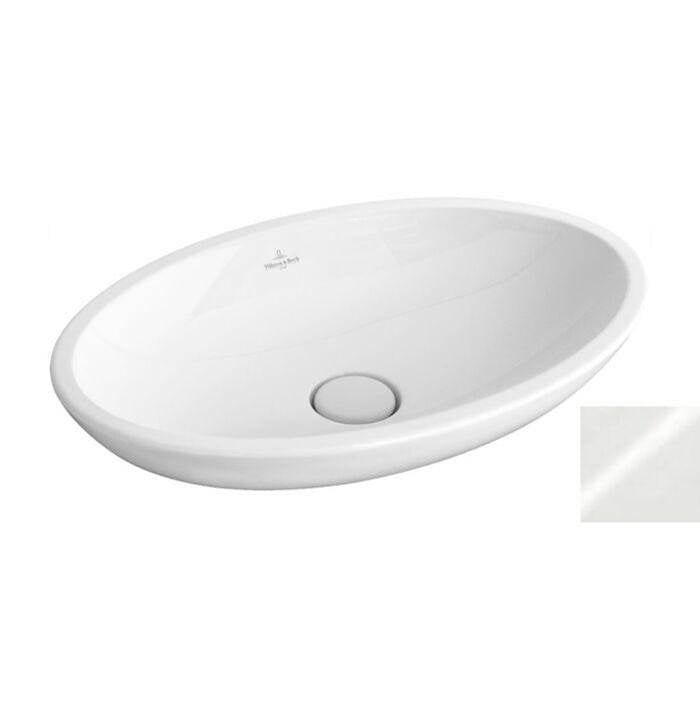 Villeroy And Boch - Loop & Friends Surface-mounted washbasin 23'' x 15'' (585 x 380 mm) - White Alpin