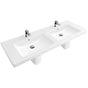 Villeroy And Boch - Subway Vanity double washbasin 51 1/8'' x 18 1/2'' (1300 x 470 mm) - White Alpin
