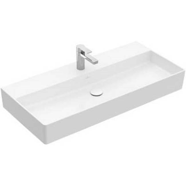 Villeroy And Boch - Memento 2.0 Washbasin 39 3/8'' x 18 1/2'' (1000 x 470 mm) ground single hole
