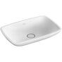Villeroy And Boch - Loop & Friends Surface-mounted washbasin 23'' x 15'' (585 x 380 mm) - White Alpin