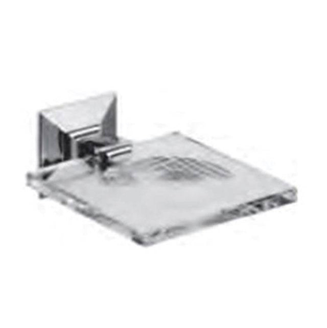 Vissoni - Glass Soap Dish - Roman Bronze
