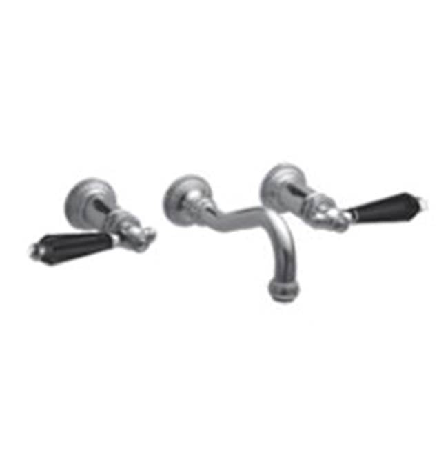 Vissoni - 10'' Wall Mount Widespread Lavatory - Uses WM-0020 valve - Roman Bronze