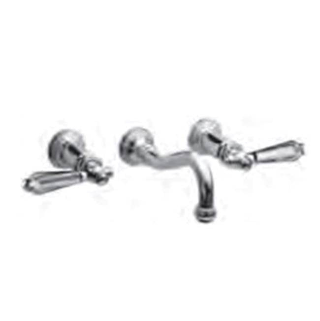 Vissoni - 10'' Wall Mount Widespread Lavatory - Uses WM-0020 valve - Polished Chrome
