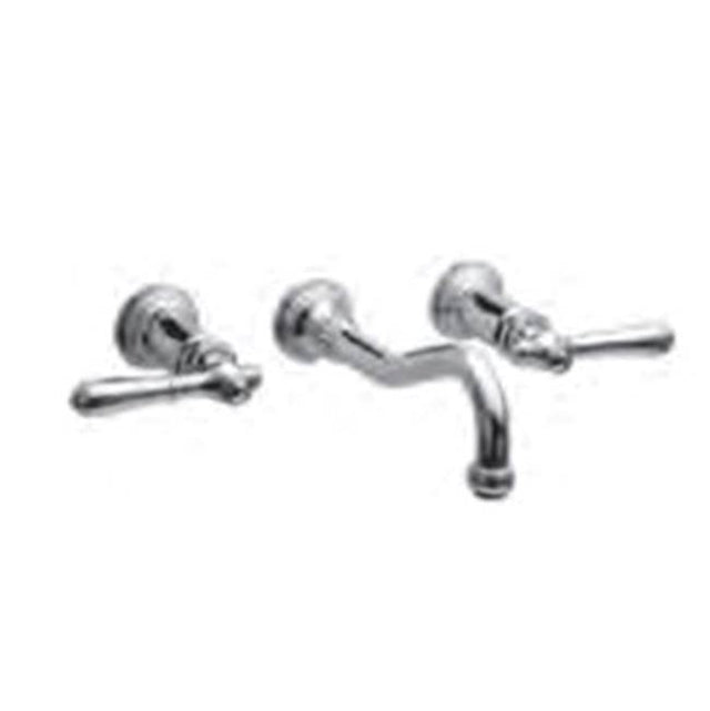 Vissoni - 10'' Wall Mount Widespread Lavatory - Uses WM-0020 valve - Roman Bronze