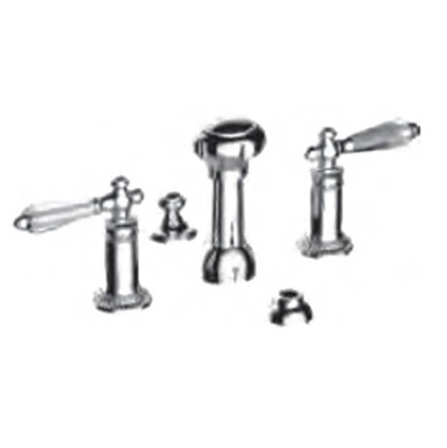 Vissoni - Bidet Fitting - Roman Bronze