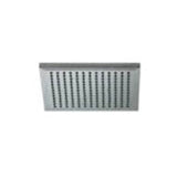 Vissoni - 7'' Square rain head (Metropoli) - Polished Chrome