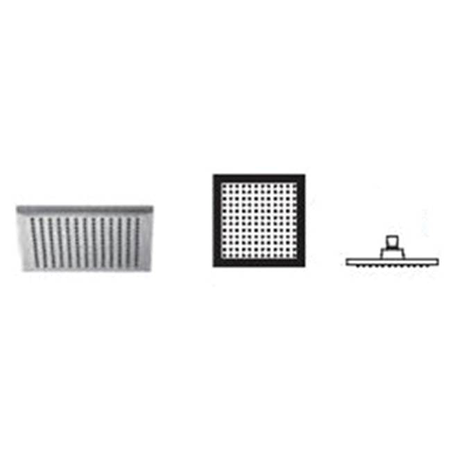 7'' Square rain head (Metropoli)