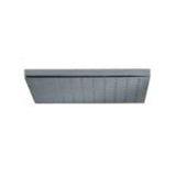 Vissoni - 7'' Square rain head (Zeo) - Polished Chrome