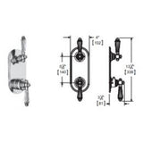 Vissoni - 1/2'' Thermostatic Trim w/2-Way Diverter (non-shared) - Uses TH-9210 valve - Antique Brass
