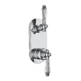 Vissoni - 1/2'' Thermostatic Trim w/2-Way Diverter (non-shared) - Uses TH-9210 valve - Roman Bronze