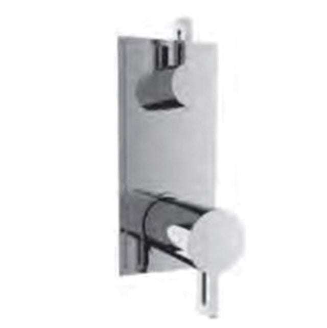 Vissoni - 1/2'' Thermostatic Trim w/2-Way Diverter (non-shared) - Uses TH-9210 valve - Roman Bronze