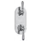 Vissoni - 1/2'' Thermostatic Trim w/3-way Diverter (shared) - Uses TH-9313 valve - Oil Rubbed Bronze