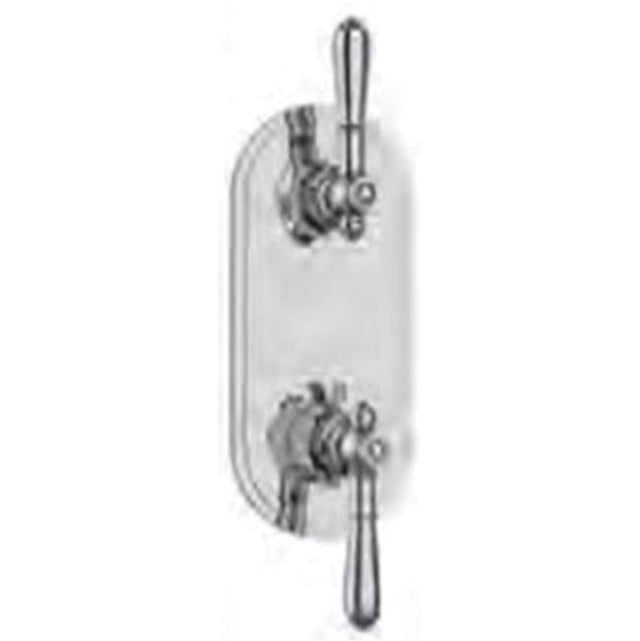 Vissoni - 1/2'' Thermostatic Trim w/3-way Diverter (shared) - Uses TH-9313 valve - Oil Rubbed Bronze