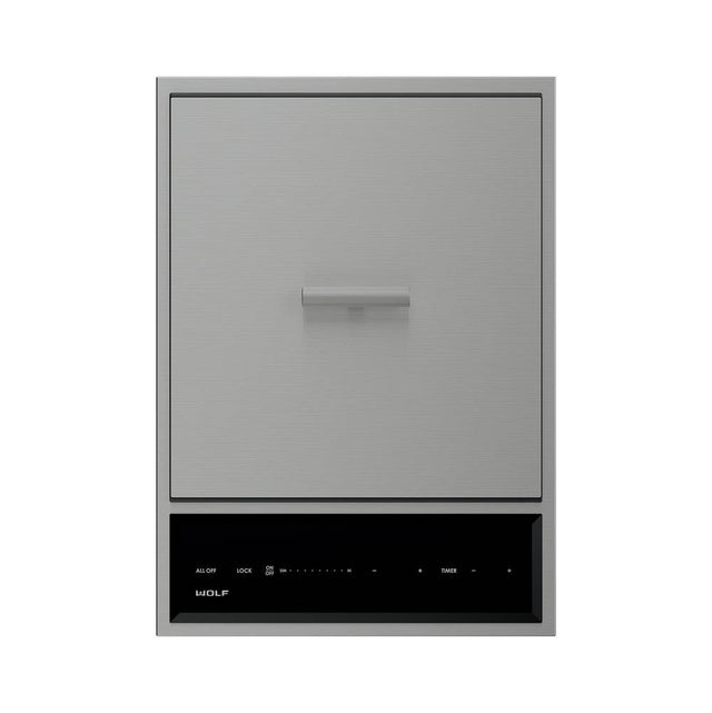 Wolf - 15'' Transitional Framed Fryer Module - Stainless Steel