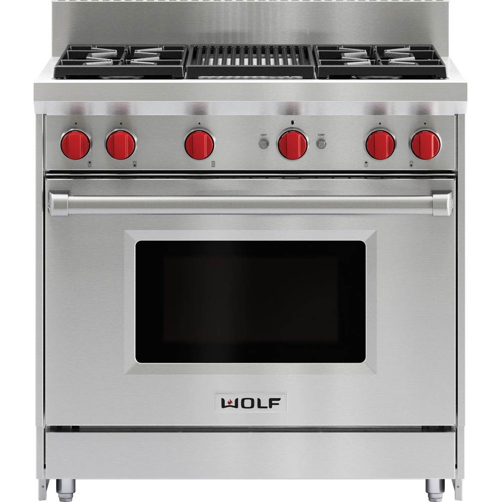 Wolf - Riser, 5 X 36 - Gas Range - No Finish Group