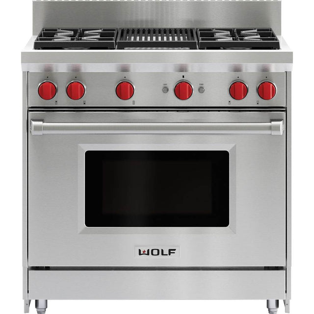 Wolf - Riser, 5 X 36 - Gas Range - No Finish Group