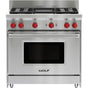 Wolf - Riser, 5 X 36 - Gas Range - No Finish Group