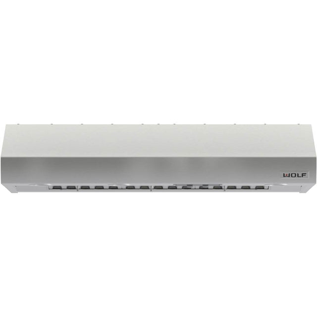 Wolf - Pro Low-Profile Wall Hood 48X22X10 - Stainless Steel