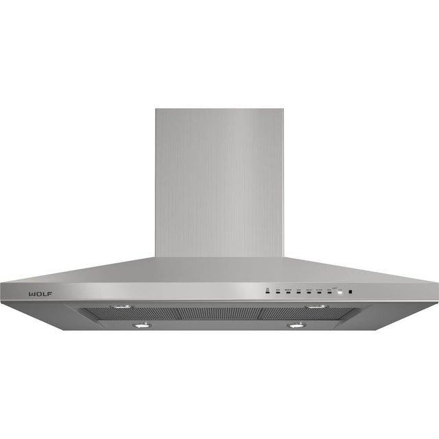 Wolf - 42'' Cooktop Island Hood / Stainless - Stainless Steel