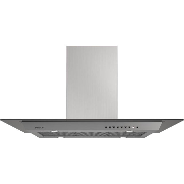 Wolf - 45'' Cooktop Island Hood / Glass