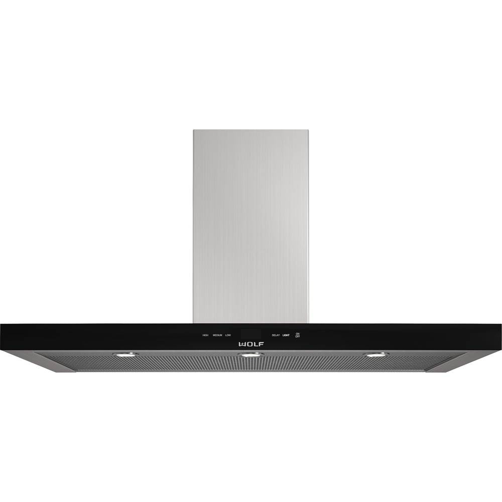 Wolf - 45'' Cooktop Wall Hood / Black - Black