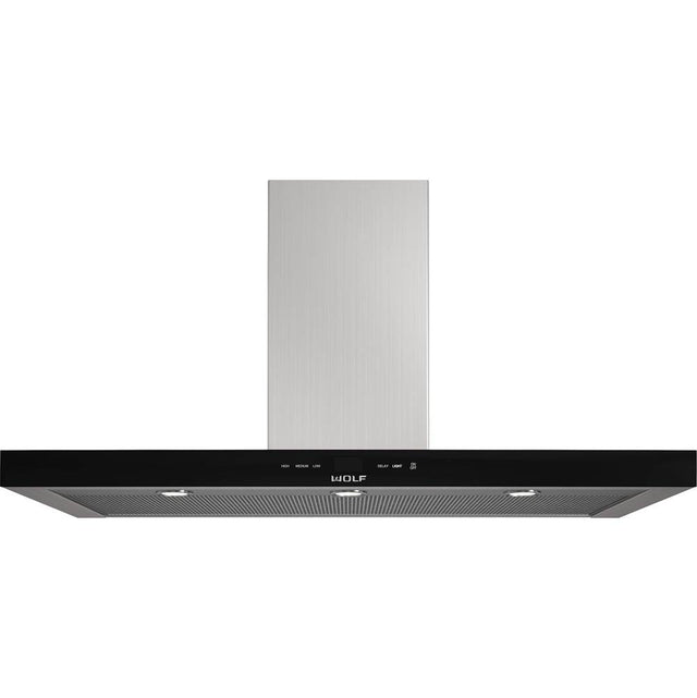 Wolf - 45'' Cooktop Wall Hood / Black - Black