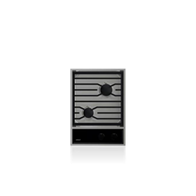 Wolf - 15'' Transitional Framed, Gas Cooktop, Ss, Lp - Stainless Steel