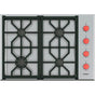 Wolf - 30'' Professional Gas Cooktop / Ng - Stainless Steel