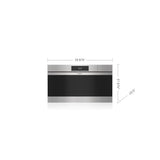 30'' M Series Contemporary Handleless Convection Steam Oven