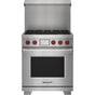 Wolf - 30'' X 20'' Dual Fuel Range Riser With Shelf