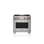 Wolf - 36' Dual Fuel Range - 4 Burners And Infrared Griddle - NG