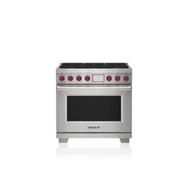 Wolf - 36' Dual Fuel Range - 6 Burners - NG
