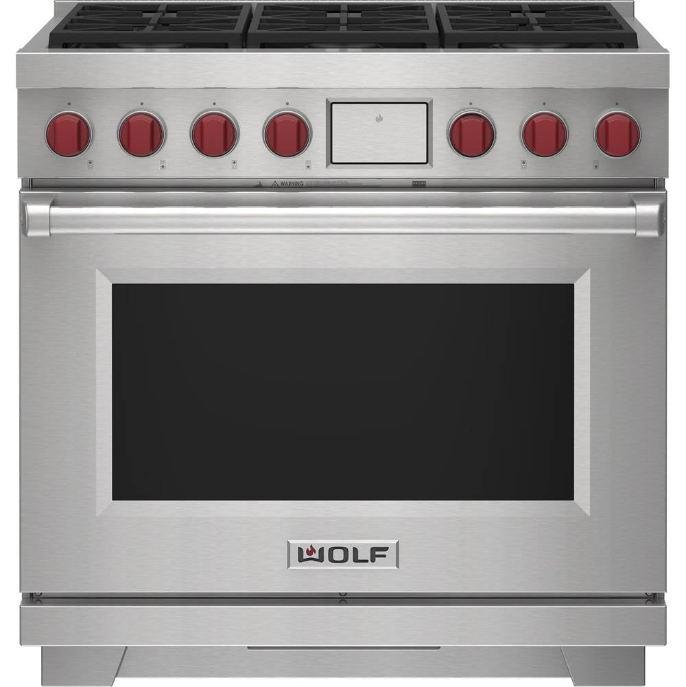 Wolf - 36'' Dual Fuel And Induction Range Kickplate - 3 1/2''