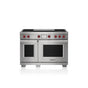 Wolf - 48' Dual Fuel Range - 4 Burners And French Top - NG