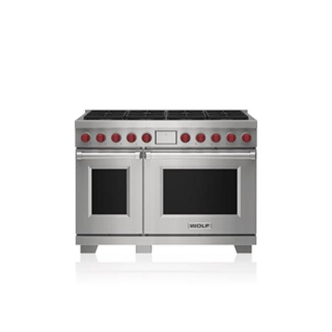 Wolf - 48' Dual Fuel Range - 8 Burners - NG