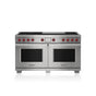 Wolf - 60' Dual Fuel Range - 6 Burners And Infrared Dual Griddle - NG
