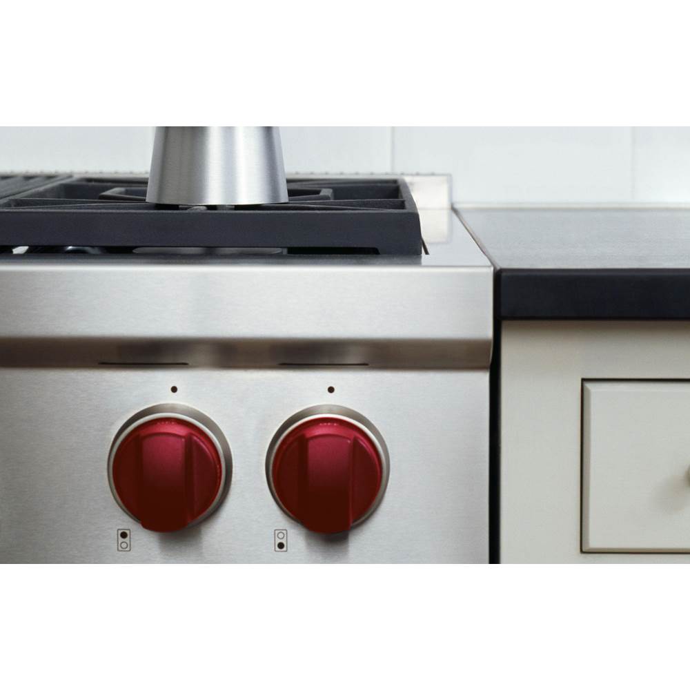 Wolf - Red Knob Kit, 36 - Gas Range - Red