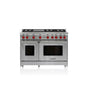 Wolf - 48'' Gas Range, 6 Burner, Griddle, Lp - No Finish Group