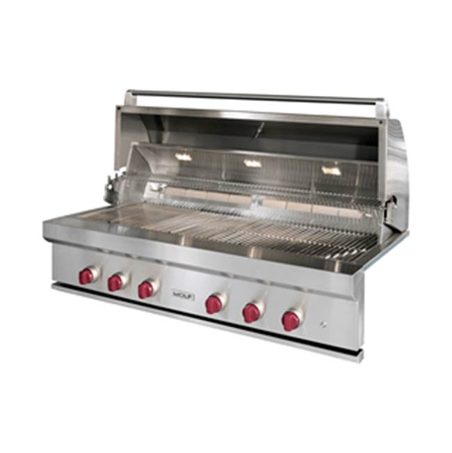 Wolf - 54'' Outdoor Grill, Lp - Stainless Steel