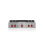 Wolf - 36'' Sealed Burner Rangetop, 4 Burner, Charbroiler, Lp - No Finish Group