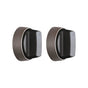 Wolf - Brushed Gray Knobs