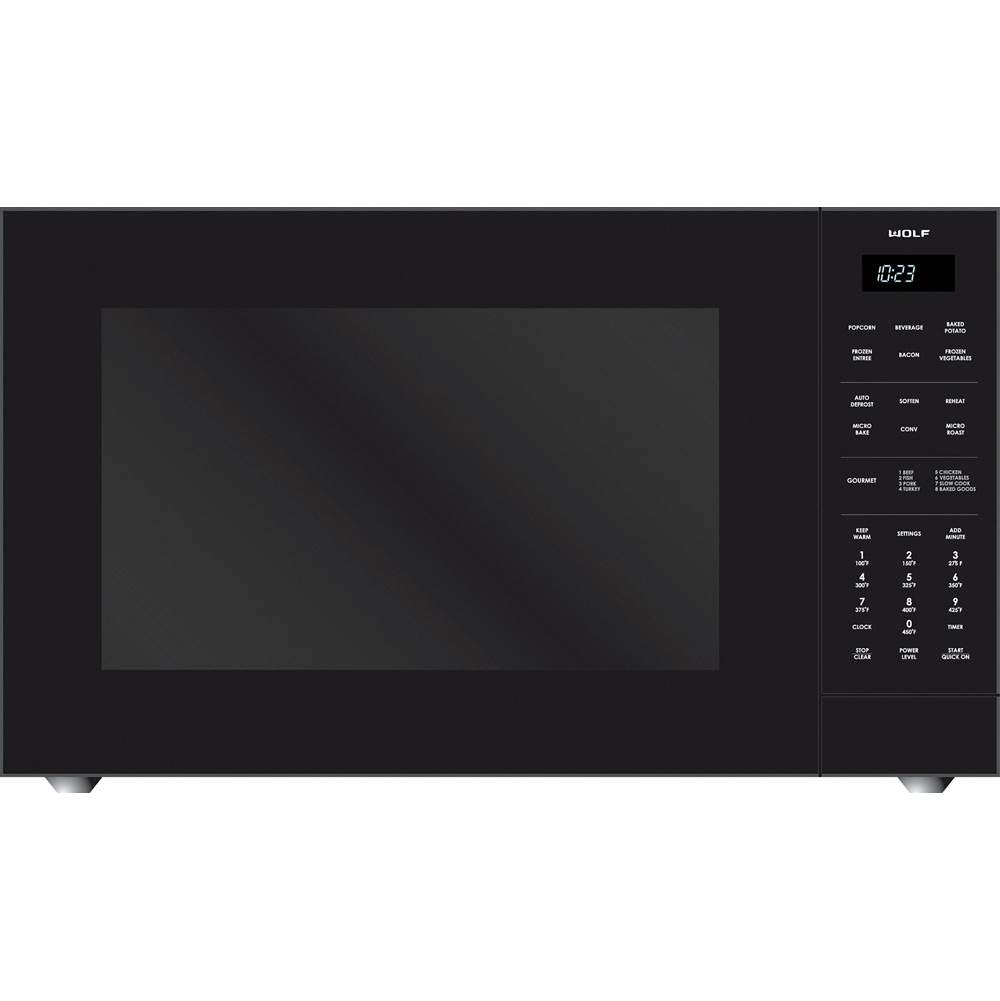Wolf - 24'' Convection Microwave, Standard Door - Black