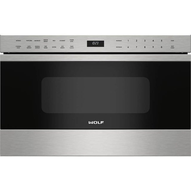 Wolf - 24'' Microwave, Drawer, Transitional, Ss - Stainless Steel