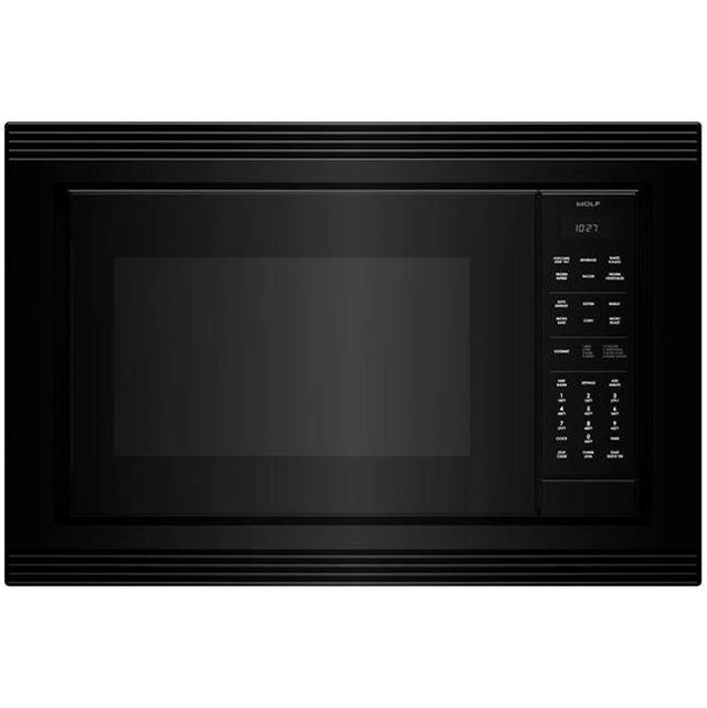 Wolf - 27'' Trim, Black Conv Microwave - Black