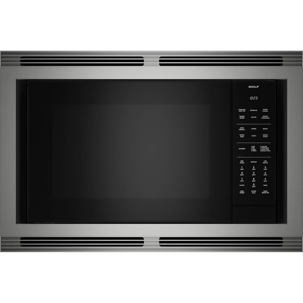 Wolf - 30'' M Series, StainleSS Convection Microwave Trim Kit - Stainless