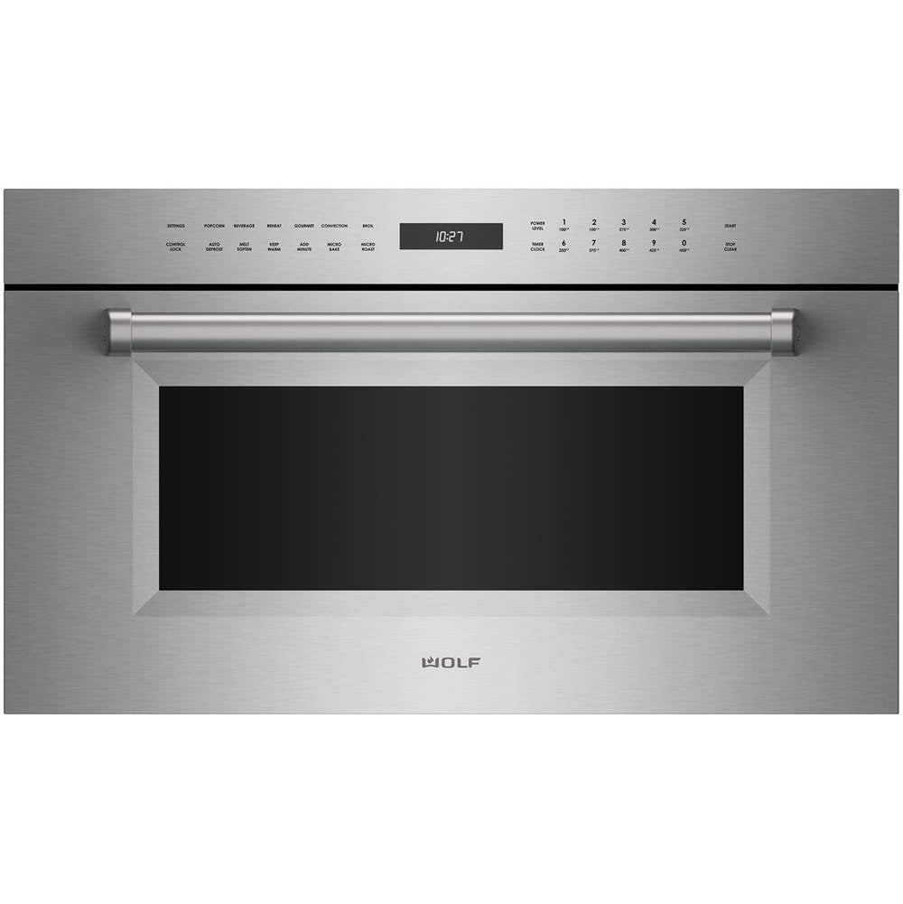 Wolf - 30'' M Series Professional Drop-Down Door Speed Oven - No Finish Group