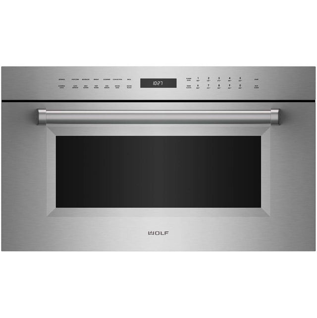 Wolf - 30'' M Series Professional Drop-Down Door Speed Oven - No Finish Group